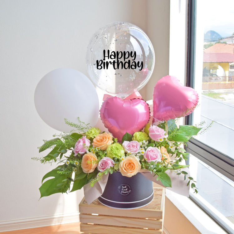 Balloon Flower Box