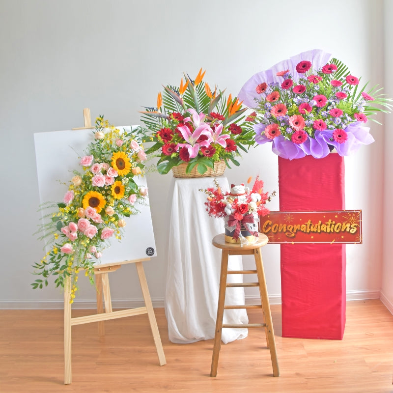 Grand Opening Flowers Collection Same Day Delivery Available Ipoh