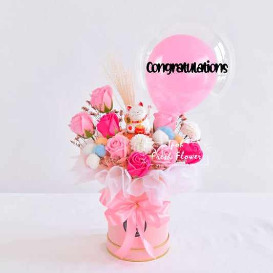 Sundae Fortune Lucky Cat |Same Day Delivery Ipoh Taiping Perak