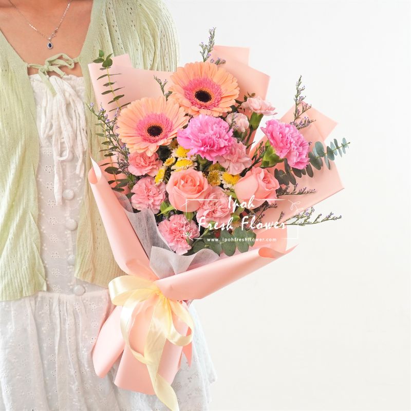 Adeline Mother's Day Special| Fresh Flower Bouquet | Same Day Delivery