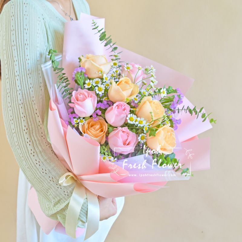 Angelita| Roses Bouquet| Fresh Flower Delivery