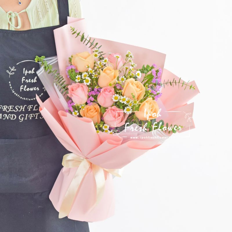 Angelita| Roses Bouquet| Fresh Flower Delivery
