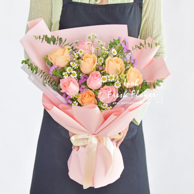 Angelita| Roses Bouquet| Fresh Flower Delivery