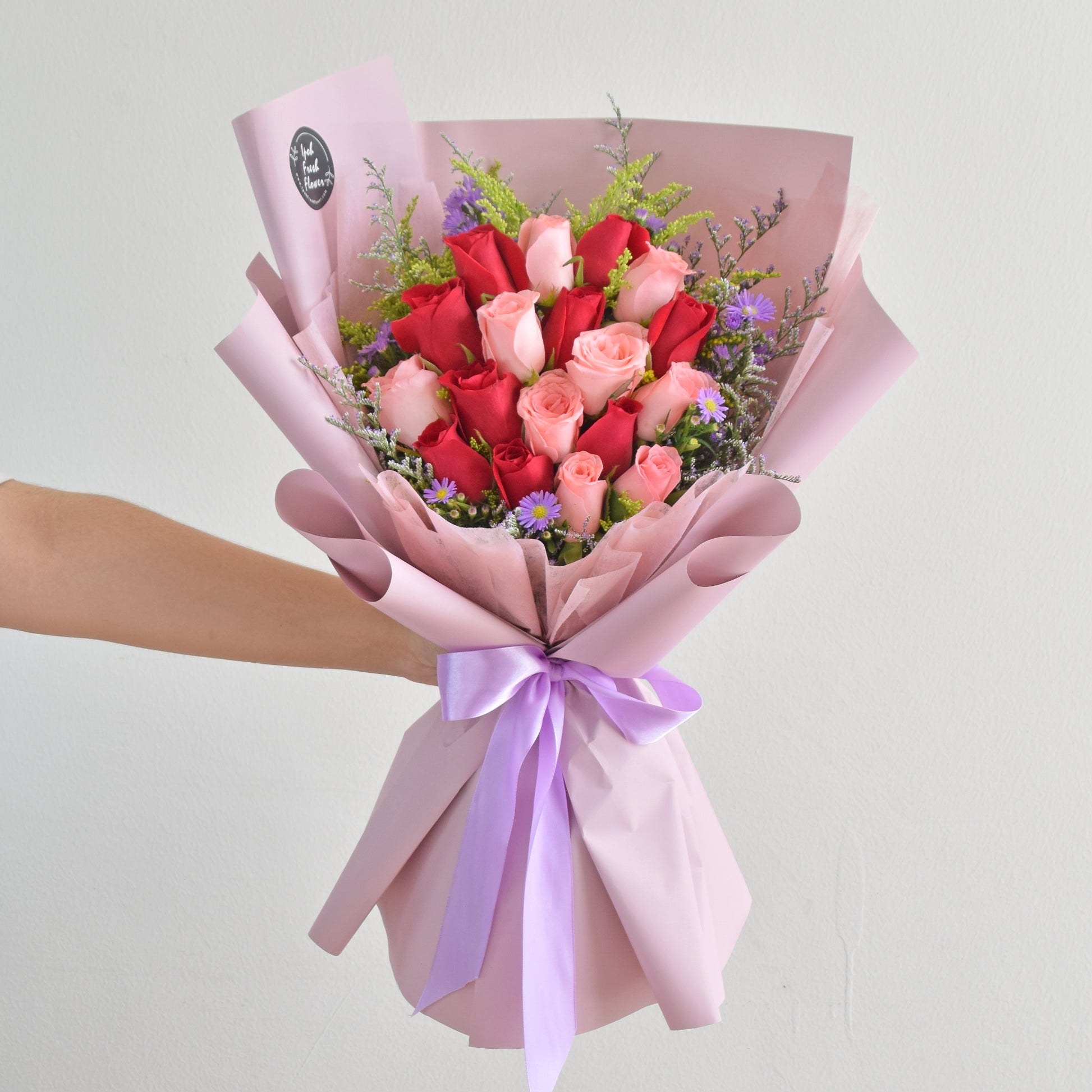Beauty Angel| Roses Bouquet Fresh Flower| Same Day Free Delivery