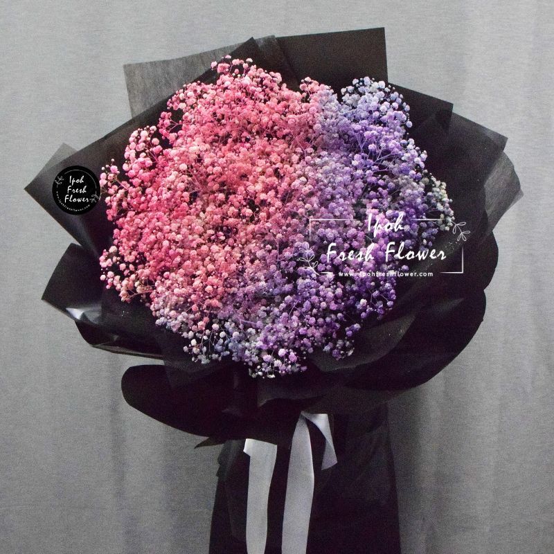 Big Bunch Unicorn Baby Breath Bouquet