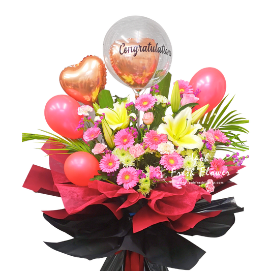 Fresh Flower Grand Opening Stand- Blessing Venture