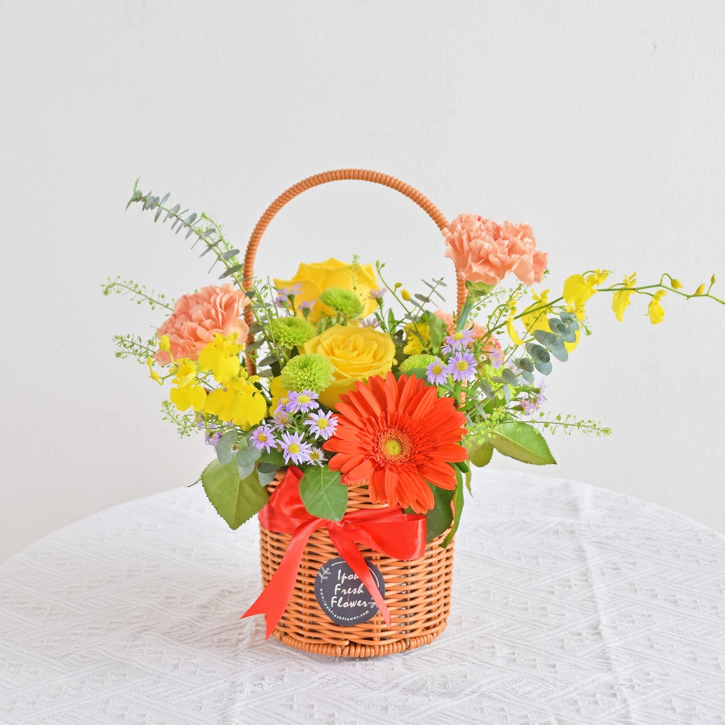 Claudia| Fresh Flower Basket| Same Day Delivery Ipoh