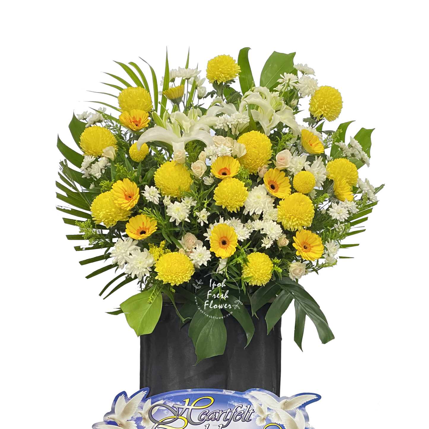 Condolence Wreaths & Funeral Flower Stand B7| Free Delivery