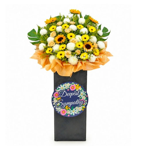 Condolence Flower Stand B3| Same Day Delivery