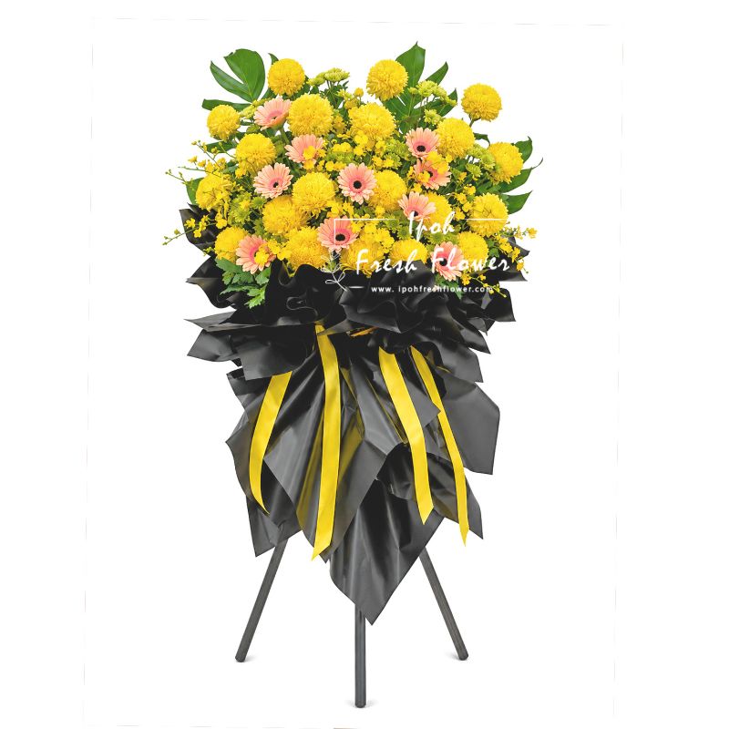 Condolence Flower Stand T7| Same Day Free Delivery