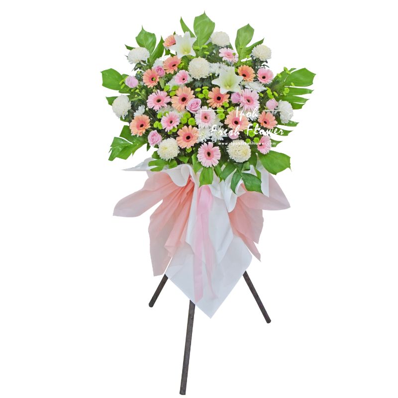 Condolence Flower Stand T8| Same Day Free Delivery