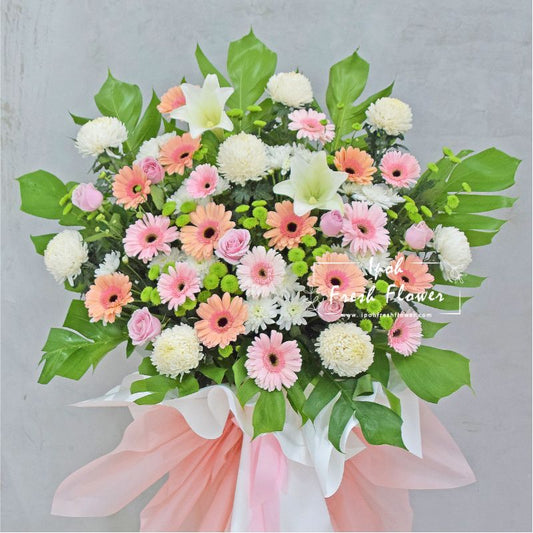 Condolence Flower Stand T8| Same Day Free Delivery