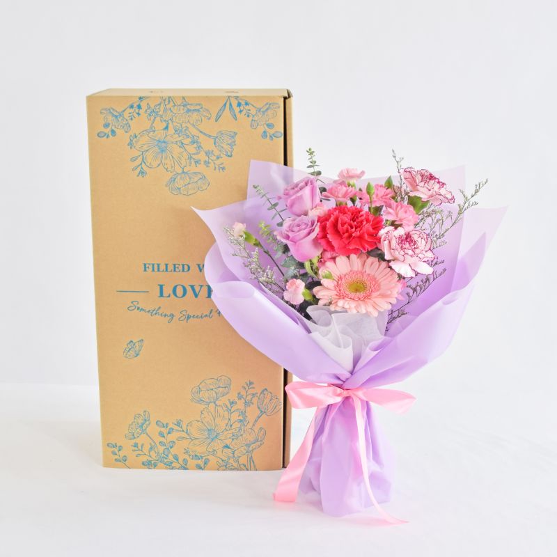 Diana| Mother's Day Special Fresh Flower Bouquet| Same Day Delivery