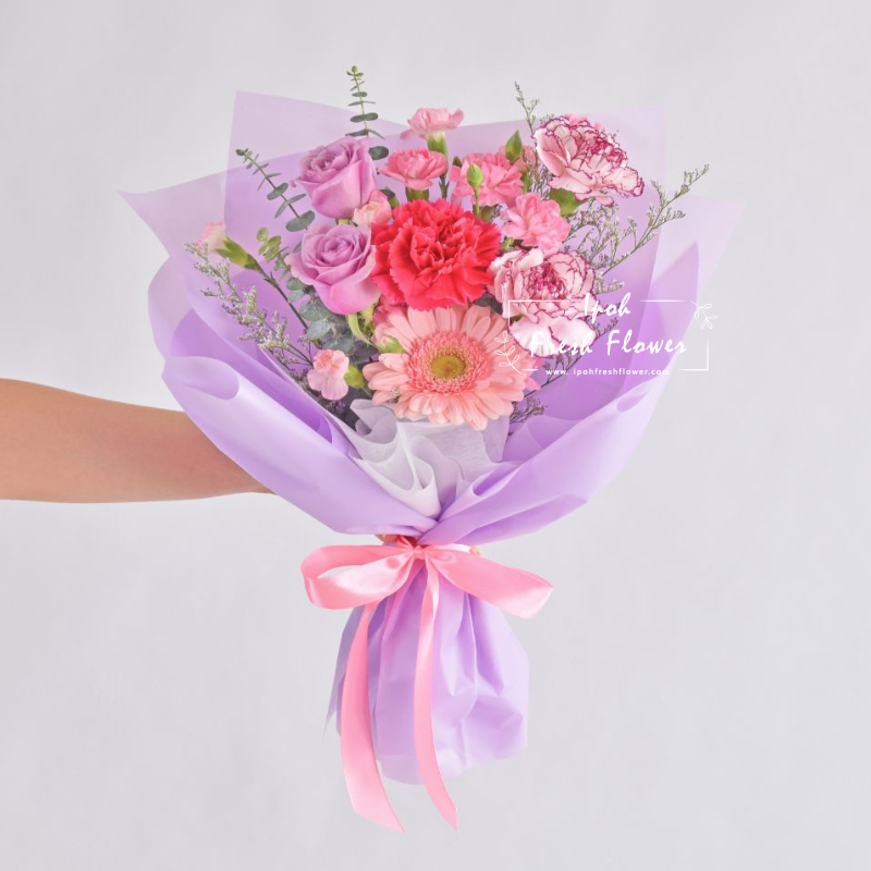 Diana| Mother's Day Special Fresh Flower Bouquet| Same Day Delivery