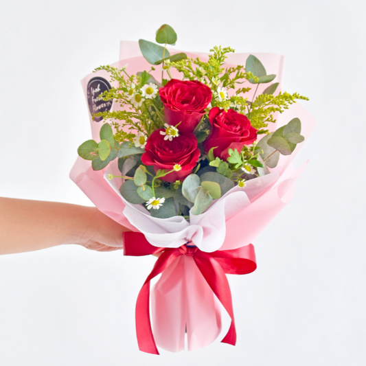 Emma| Petite Fresh Flower Bouquet| Same Day Delivery