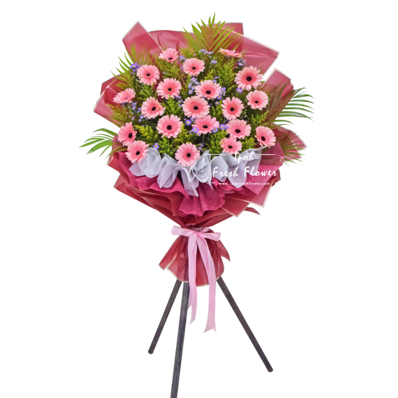 Fiery Success| Fresh Flower Grand Opening Stand