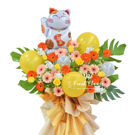 Fortune Celebration| Fresh Flower Opening Stand| Same Day Delivery
