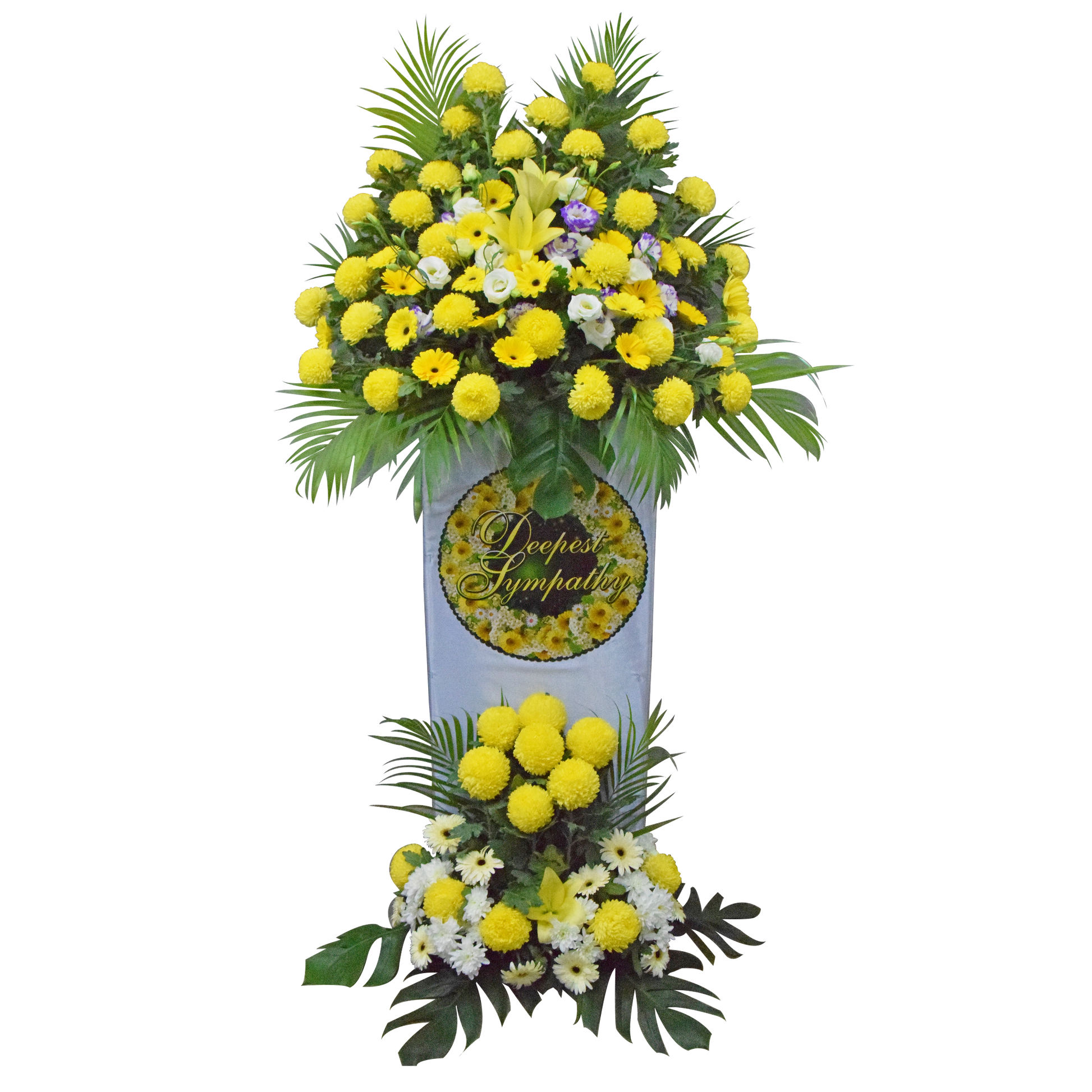 Condolence Flower Stand- Fountain Sprite
