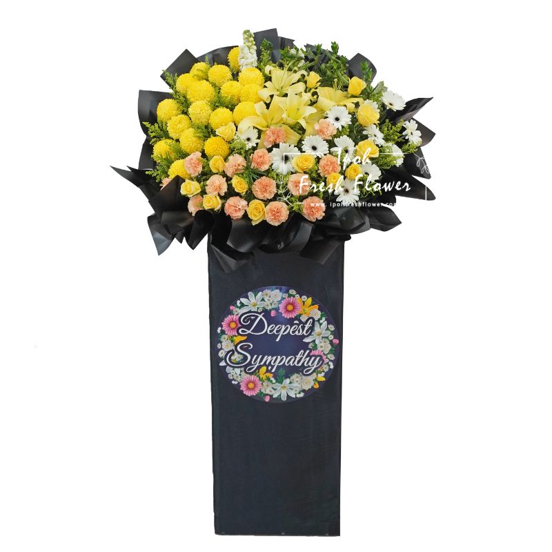 Garden of Grace| Condolence Wreaths| Same Day Delivery Ipoh Perak