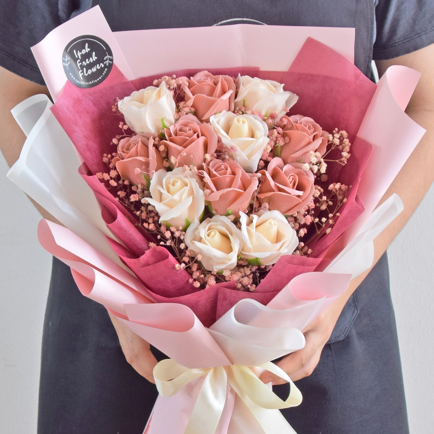 Gloria| Soap Flower Bouquet| Same Day Free Delivery