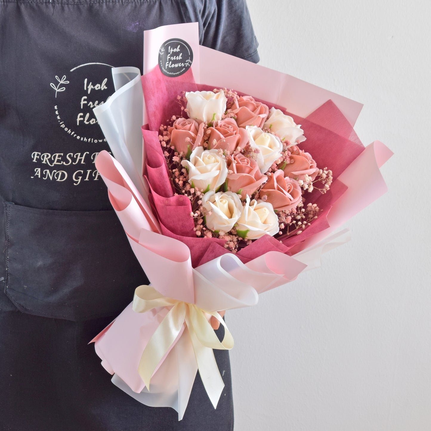 Gloria| Soap Flower Bouquet| Same Day Free Delivery