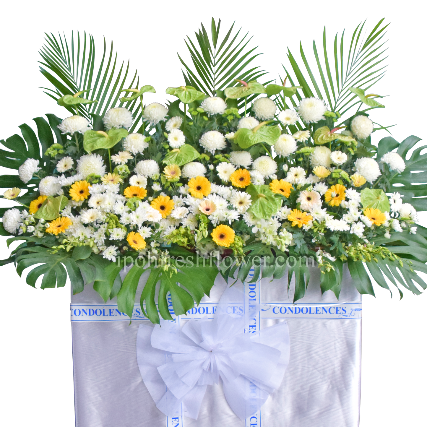 Grand Tribute Wreath| Condolence Flower Stand
