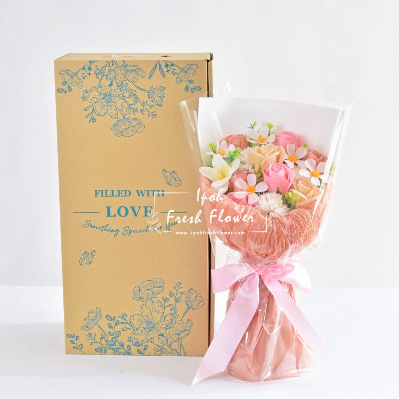 Harper| Soap Flower Bouquet Delivery