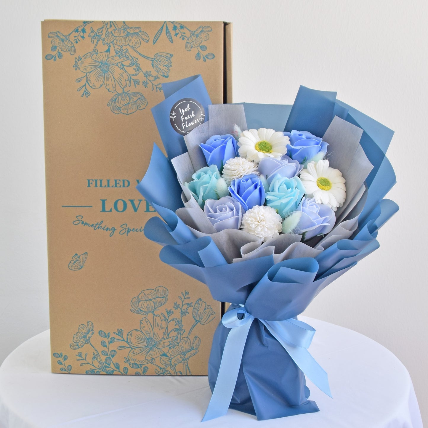Haru| Soap Flower Bouquet| Same Day Free Delivery