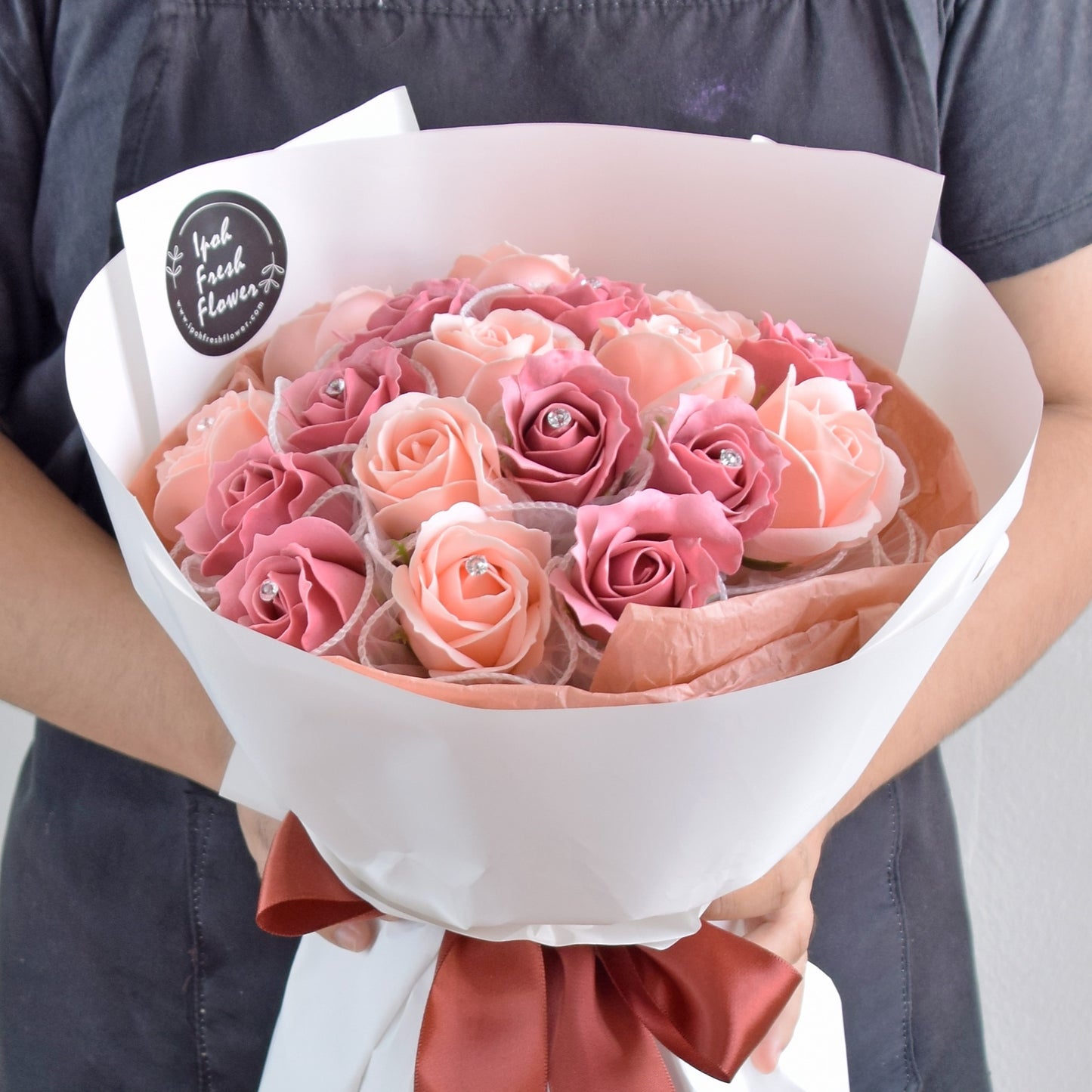 Leona| Soap Flower Bouquet| Same Day Free Delivery