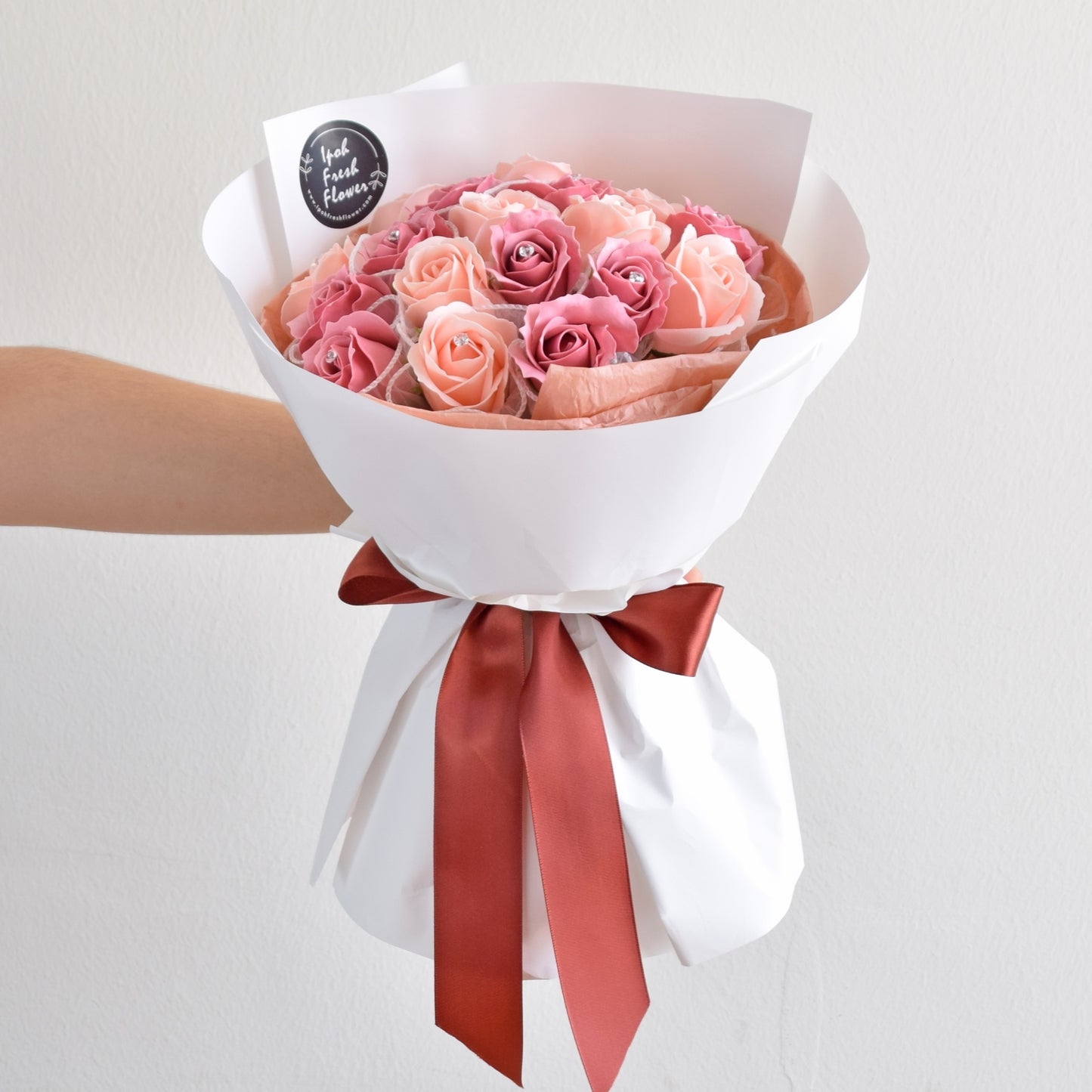 Leona| Soap Flower Bouquet| Same Day Free Delivery