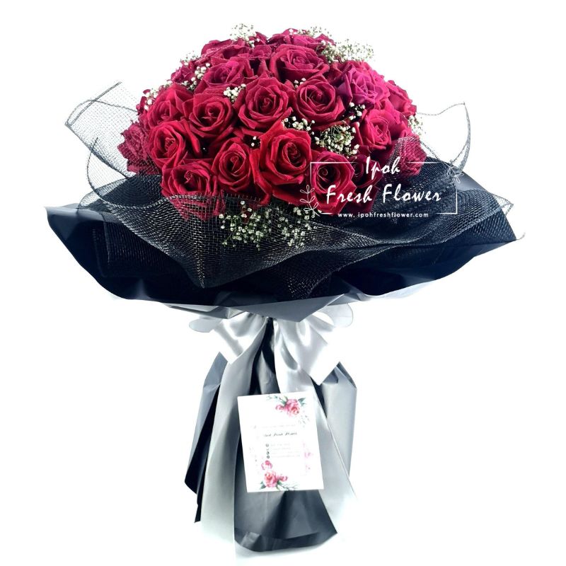 Love Sensation- 50 Roses| Fresh Flower Bouquet Delivery
