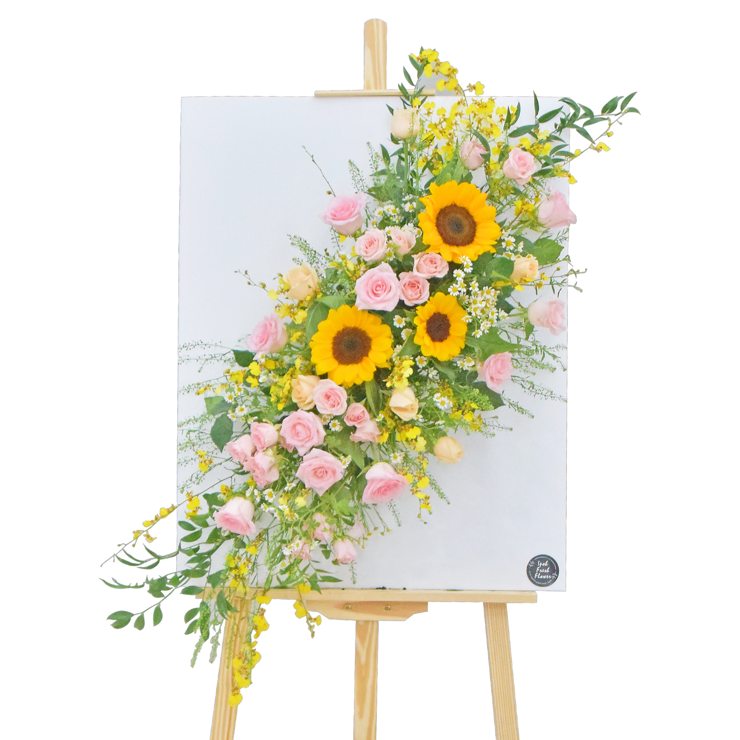 Maltida| Grand Opening Fresh Flowers Board Stand| Free Delivery