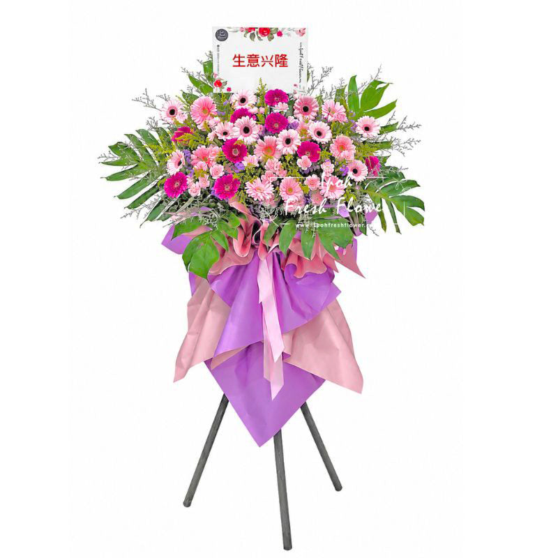 New Celebration| Fresh Flower Opening Stand| Same Day Delivery Ipoh