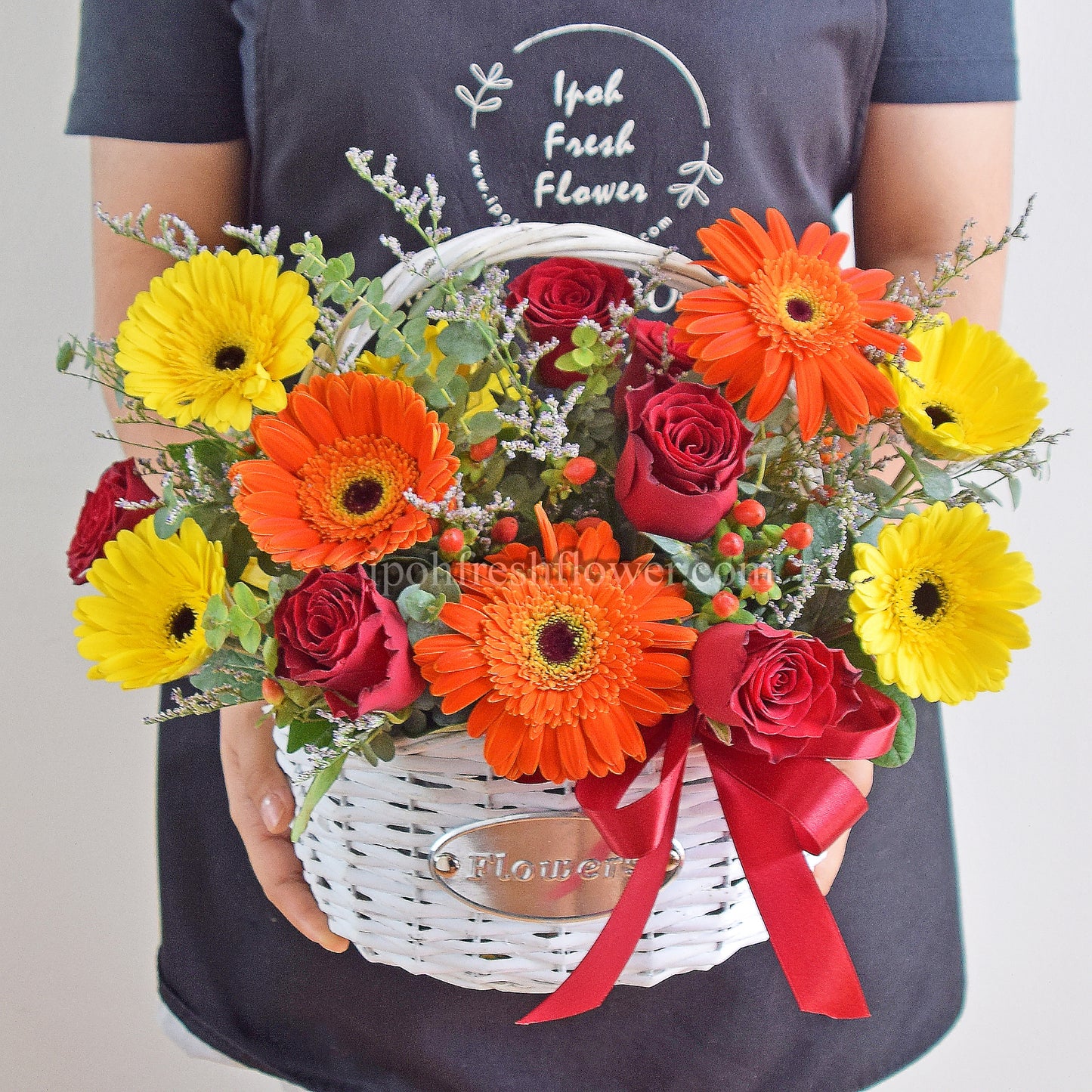 Spring Time| Fresh Flower Basket| Same Day Delivery