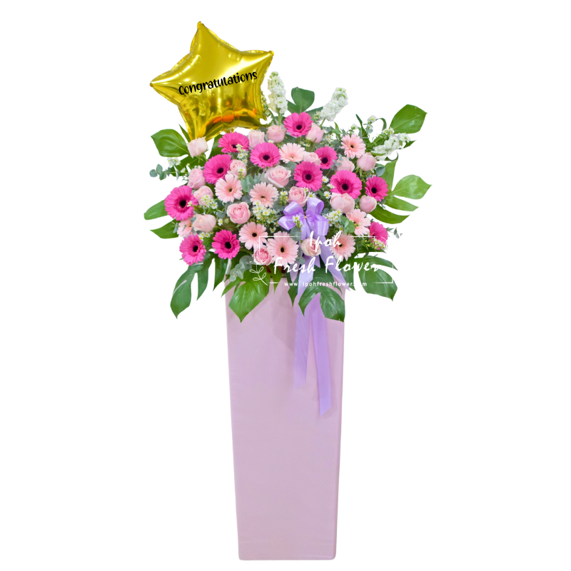 Fresh Flower Grand Opening Stand- Star Performer