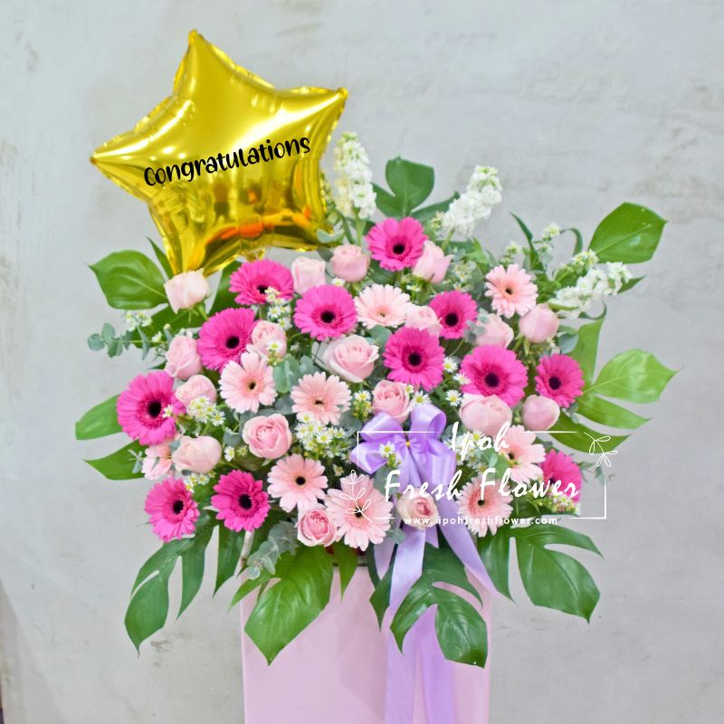 Fresh Flower Grand Opening Stand- Star Performer