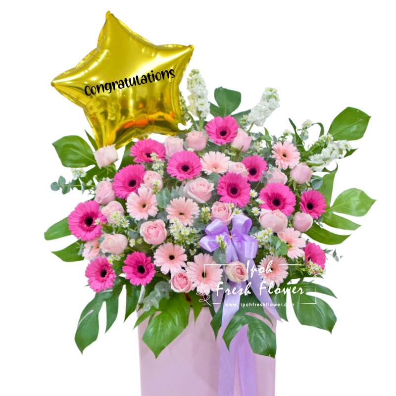 Fresh Flower Grand Opening Stand- Star Performer