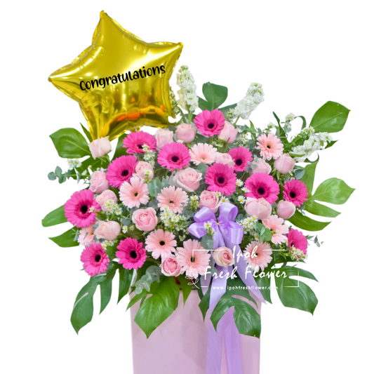 Fresh Flower Grand Opening Stand- Star Performer