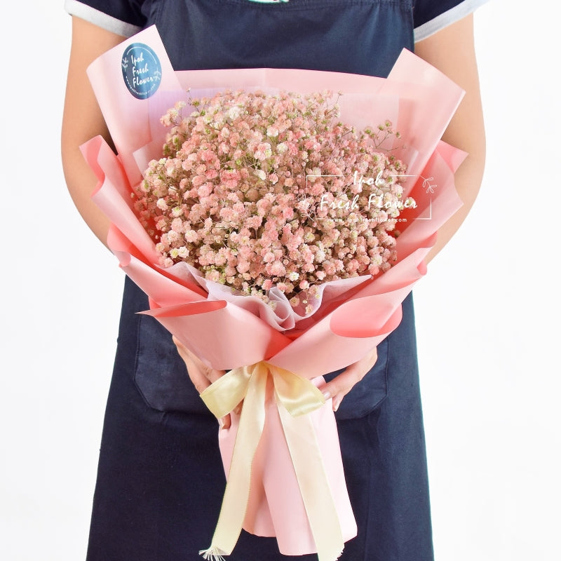 Sweet Candy Baby Breath| Everlasting Flower Bouquet| Same Day Delivery