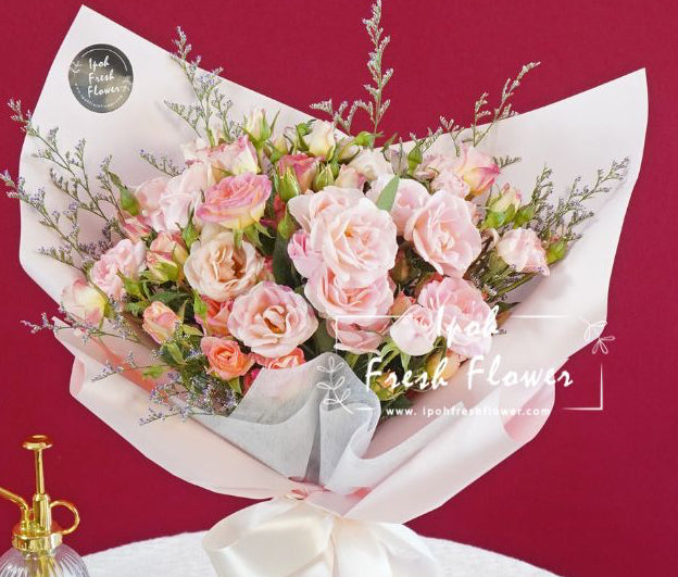 Sweet Heart| Fresh Flower Bouquet| Same Day Delivery Ipoh Perak