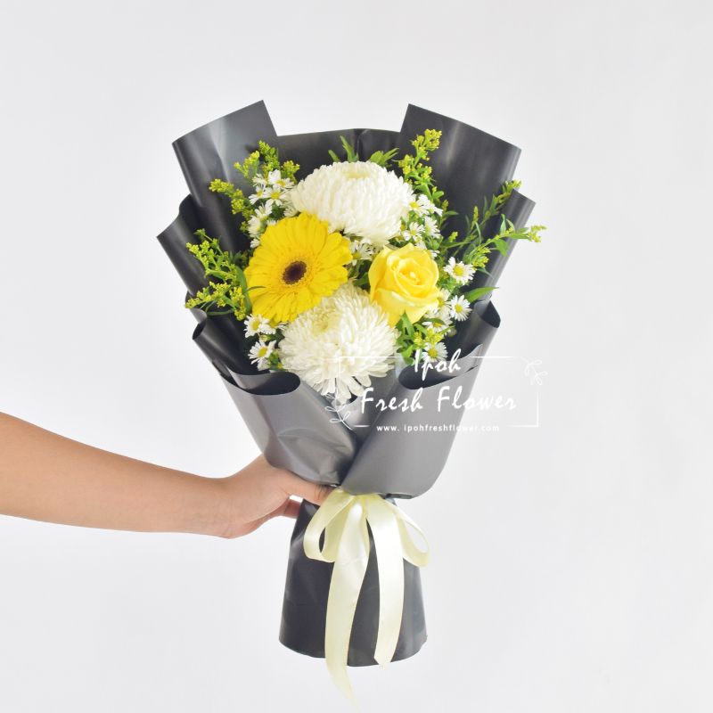 Tristine| Condolence Furneral Fresh Flower Bouquet Delivery