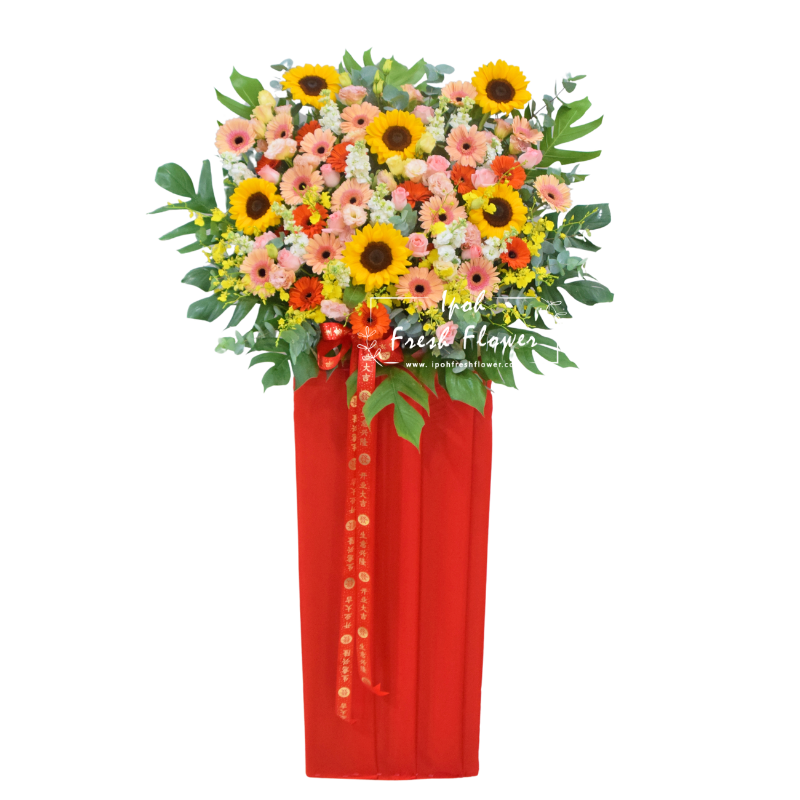 Victory| Congratulation Fresh Flower Opening Stand| Free Delivery