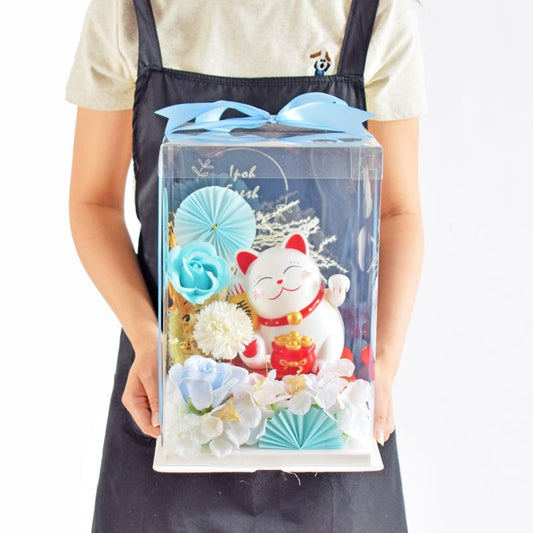 Wishful Breeze Fortune Lucky Cat | Same Day Delivery