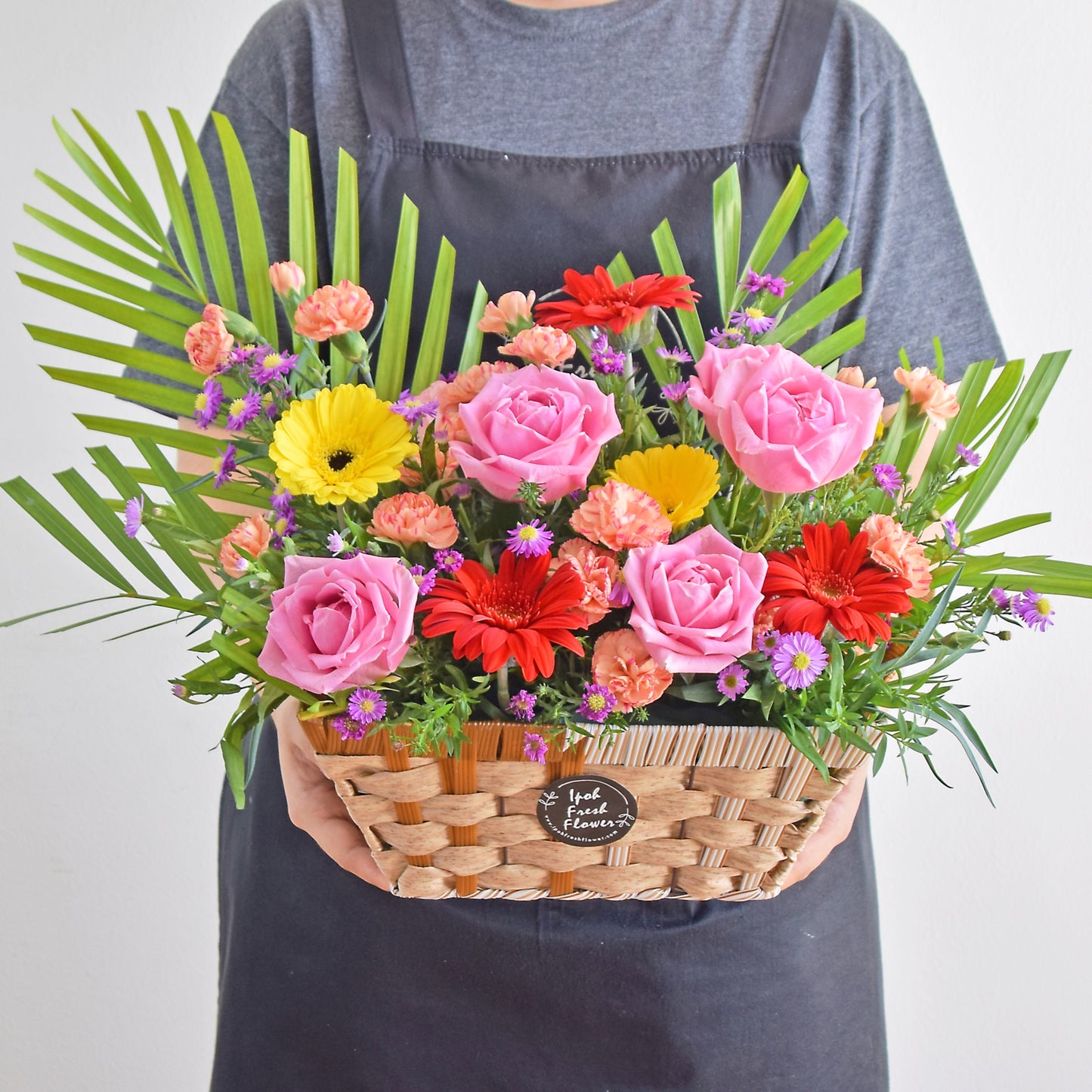 Maya Flower Basket
