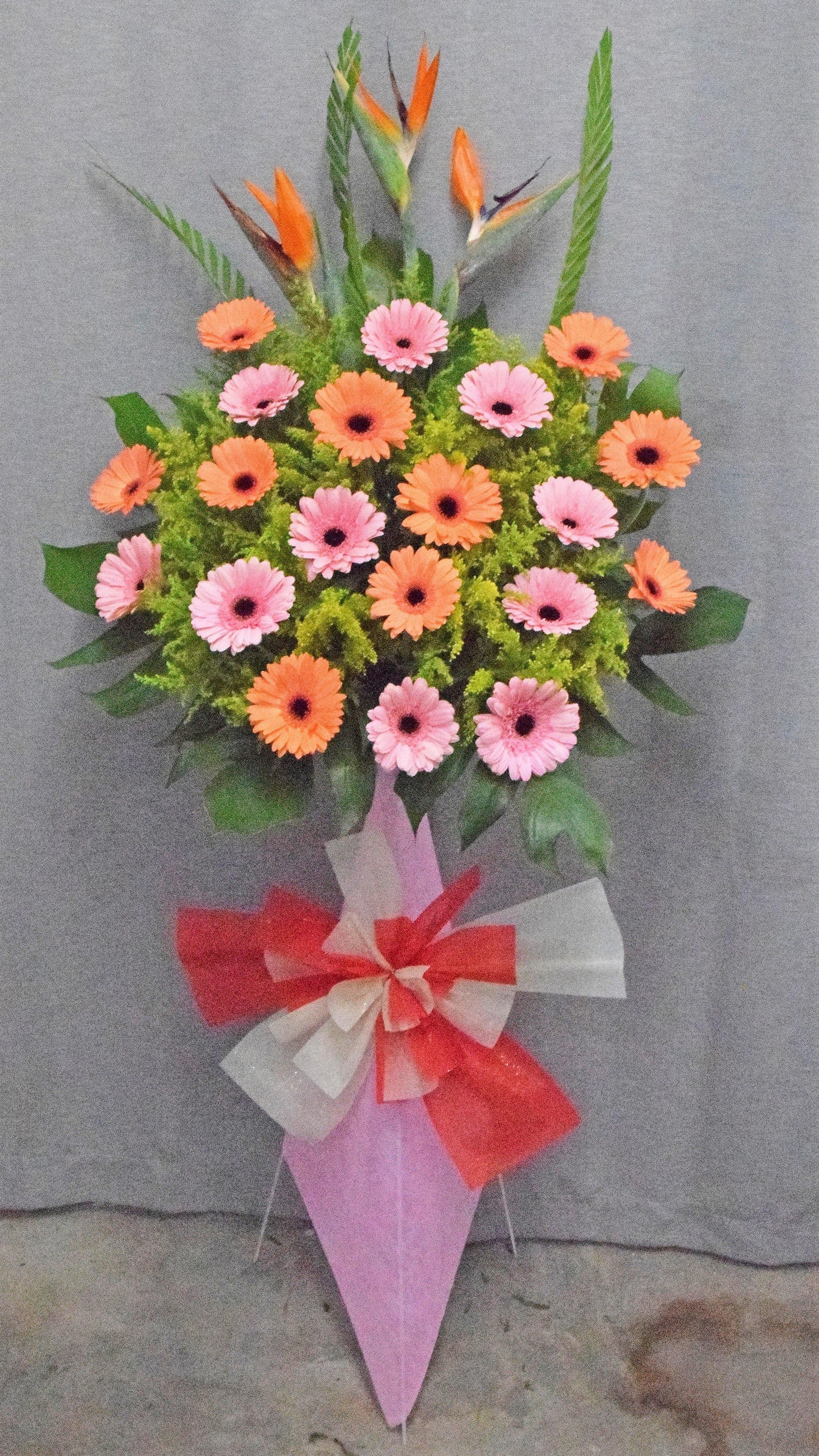 Fresh Flower Grand Opening Stand- Brighter Start