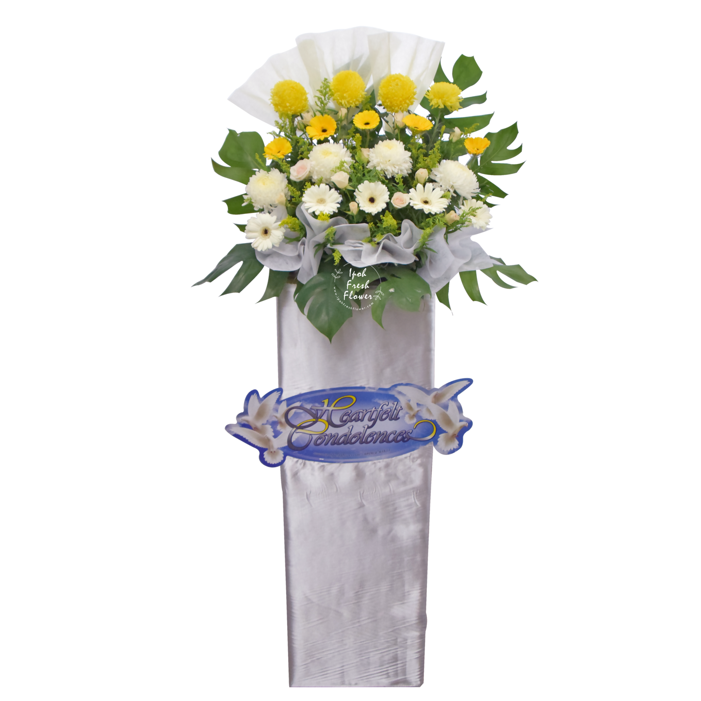 Condolence Wreaths & Funeral Flower Stand B2| Same Day Free Delivery