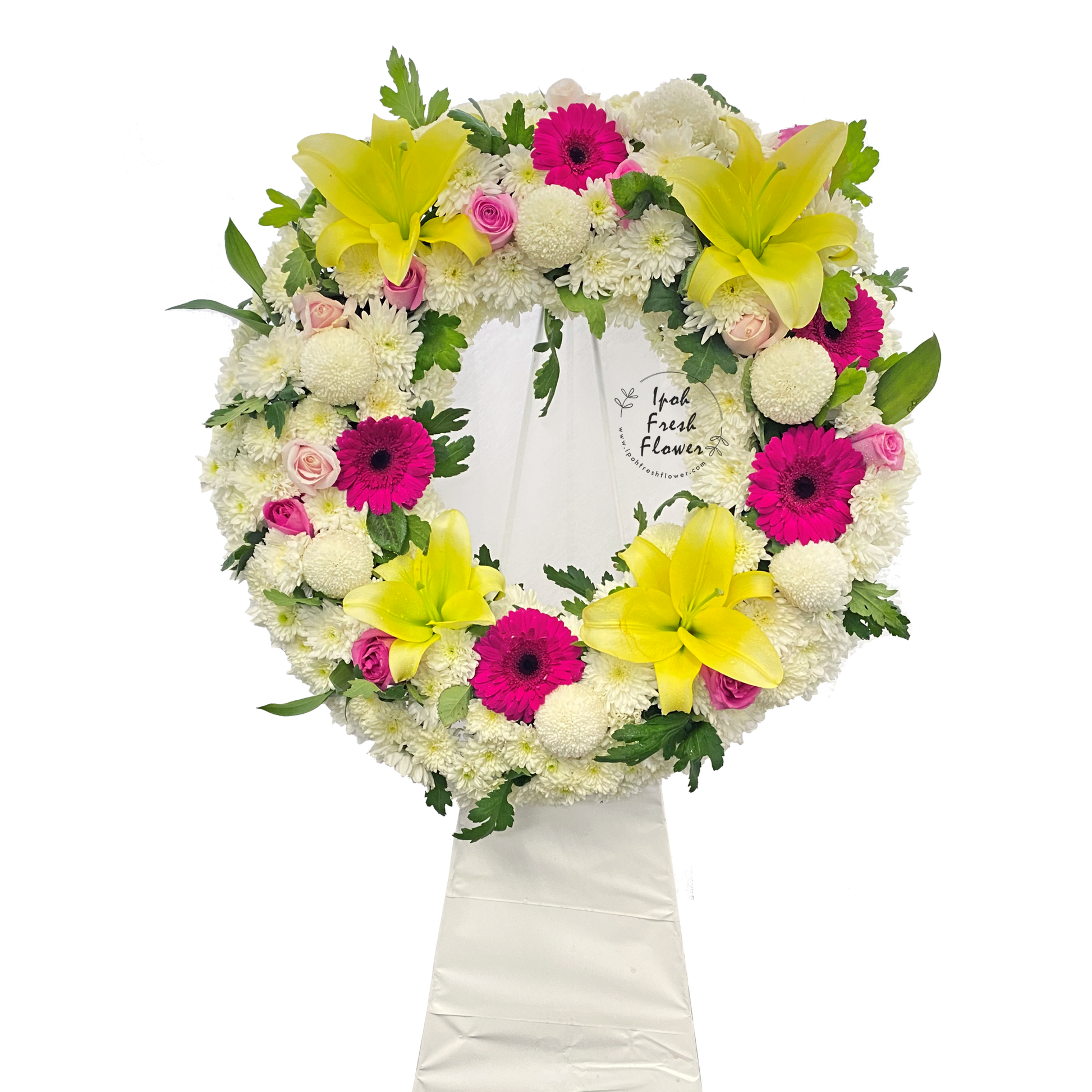 Condolence Wreaths & Funeral Flower Stand A6