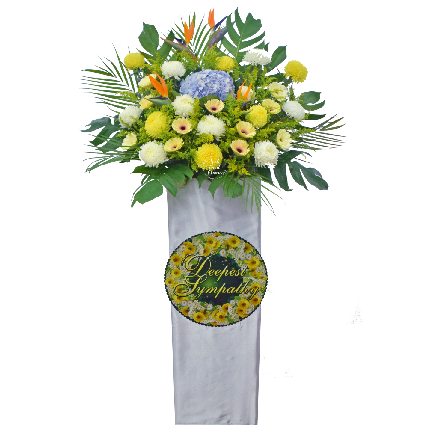 Condolence Wreaths & Funeral Flower Stand B8| Free Delivery