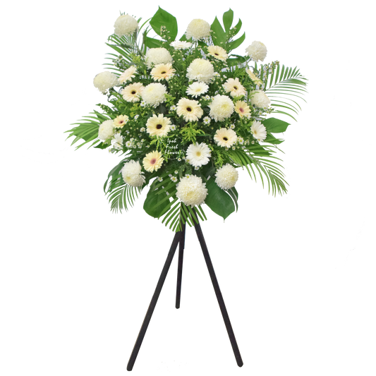 Condolence Wreaths & Funeral Flower Stand T1
