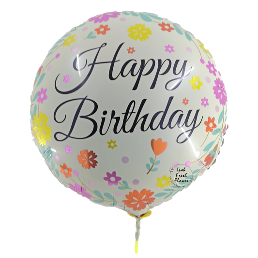 Happy Birthday Balloon| Add On| ipohfreshflower.com